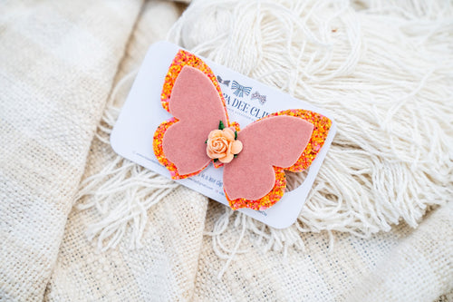 Butterfly - Orange & Peach