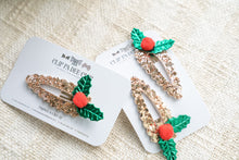 Snap Hair Clip - Mistletoe