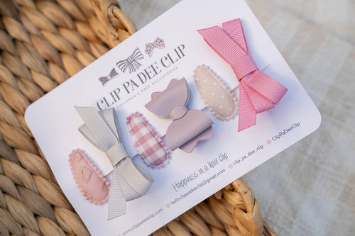 Babies First Hair Clips (Set of 6) - Marigold