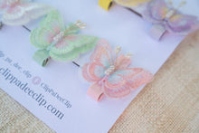 Embellished Lace Butterflies (Set of 6) - Pastel Perfection