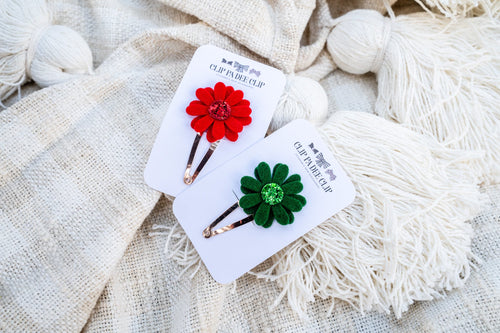 Jessie Blossom (Small) - Christmas Red OR Green