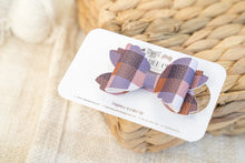 Violet Bow (Small) - Purple Plaid