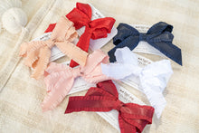 Scallop Satin Ribbon Bow - Essentials Range
