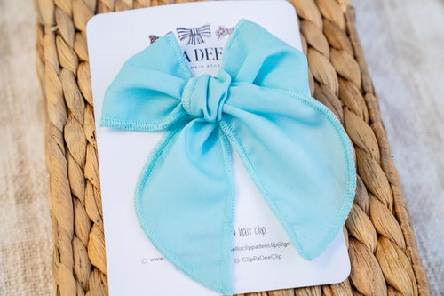 Fable Bow - Aqua Blue