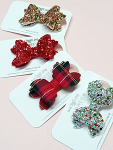 Violet Bow (Small) - Christmas Essentials (You Choose)