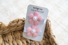 Embellished Flowers - Pink, White & Ivory